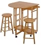 Winsome Wood Beachwood Breakfast Bar