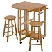 Winsome Wood Beachwood Breakfast Bar