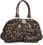 Baggallini Luggage Shanghai Satchel Silver, Leopard, One Size