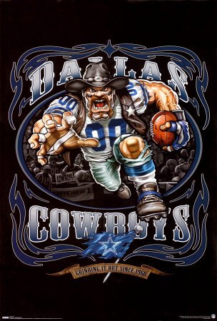 Trends Dallas Cowboys Running Back 22 x 34 Poster