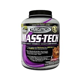 Muscletech MASS-Tech 2200 g Strawberry Weight Gain Shake Powder