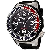 Swiss Legend Men's 21818P-01-RBL Neptune Collection Stainless Steel Black Rubber Watch