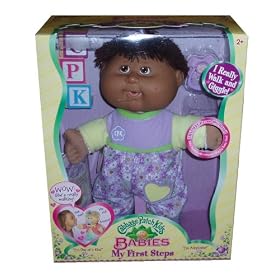 Click here to buy Cabbage Patch Kids CPK Babies - My First Step Doll with Purple Pijama by Cabbage Patch Kids.