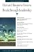 Harvard Business Review on Breakthrough Leadership ("Harvard Business Review" Paperback)
