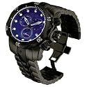 Invicta Men's Reserve Collection Black and Gunmetal Ion-Plated Chronograph Watch #5731