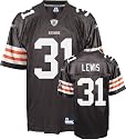 Jamal Lewis Jersey: Reebok Brown Replica #31 Cleveland Browns Jersey