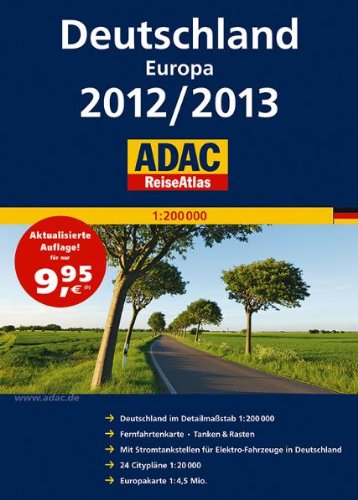 Produkt-Bild: ADAC ReiseAtlas Deutschland, Europa 2012/2013