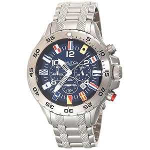 Nautica Men's NST Chronograph Bracelet Watch #N20504G