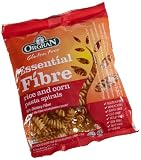OrgraN Essential Fibre Rice And Corn Spiral Pasta, 8.8 Ounce Bags (Pack of 9)