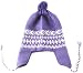 Handmade Alpaca Hat - Andean Purple (Kids Medium)