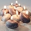 Citronella Rock Candles (set of 10)