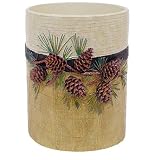 Pinecone Waste Basket
