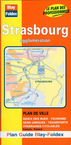 City Travel Guides Discounted  Livres : Plan de ville : Strasbourg (avec un index)