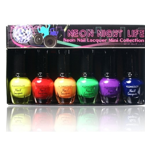 KLEANCOLOR Nail Lacquer Mini Collection - Neon - KCNPC599 KLEANCOLOR Nail Lacquer Mini Collection - Neon - KCNPC599