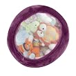 Boon Animal Bag Stuffed Animal Storage, Grape