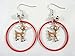 Set of 3 Pairs Rudolph, Santa Claus & Sam the Snowman Christmas Earrings