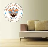 Blackpool FC England Football Wall Decal 22"