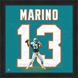 Dan Marino Miami Dolphins Uniframe Framed Jersey Photo 20x20
