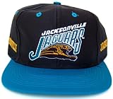 Jacksonville Jaguars Vintage Snap Back NFL Hat - Black // Teal