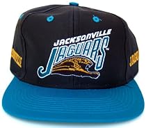 Jacksonville Jaguars Vintage Snap Back NFL Hat - Black // Teal
From NFL
