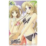 遊羽＆深海花織 (illust.鈴平ひろ) [モノクローム] キッド [50度数 テレカ]の画像