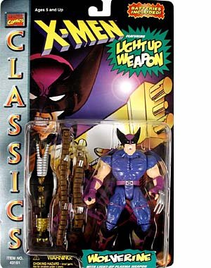 X-Men Classic Light-Up > Wolverine (Stealth) Action Figure
