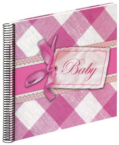 Walther SA-106-R Spiralbabyalbum Happiness, 30 x 30 cm, rosa Preisvergleich