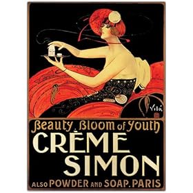 CrEme Simon by Emilio Vila-Framed 35x47 Canvas Art