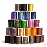 51OJmbDL8cL. SL160  25 Spools TWIST/ TWEED Embroidery Machine Thread