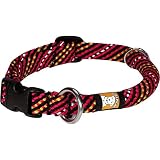 Ruff Wear Knot-A-Just(tm) Dog Collar - Red Currant Large