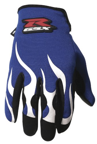 Joe Rocket Suzuki Knack Textile Mens Motorcycle Gloves Blue White Medium M