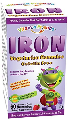 Vitamin Friends Iron Diet Supplement, 60 Count (Pack of 5)