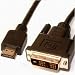 Electronics : 3m DVI TO HDMI CABLE WITH GOLD PLATED CONNECTORS FULL SUPPORTS RESOLUTIONS UPTO 1920 X 1080 PIXELS (1080P)