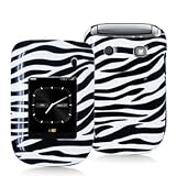 Black / White Zebra Design Crystal Hard Skin Case Cover for Blackberry Styl ....