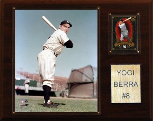 MLB Yogi Berra New York Yankees Player Plaque