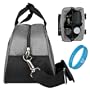 Steel Grey Mithra Edition Stylish DSLR Camera Carrying Bag with Removable Shoulder Strap for Sony Alpha A200K A200W A350K A900 A300K A330Y A230Y A230L A350 A330L A380Y A230Y A230L A350 A330L A380Y A300K, Black with Grey Accent