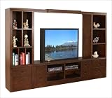 Lifestyle California 30902V / 30903V / 30971V / 30979V Auburn Four Piece Entertainment Center with 7