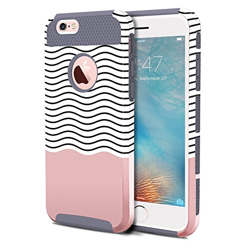 iPhone 6 Plus Case,iPhone 6s Plus Case,BENTOBEN Ultra Slim iPhone 6 Plus Covers Hard Shell Soft TPU Dual Layer Shockproof Wave Hybrid Protective Covers for iPhone 6 Plus iPhone 6s Plus,Gray iPhone 6 Plus Case,iPhone 6s Plus Case,BENTOBEN Ultra Slim iPhone 6 Plus Covers Hard Shell Soft TPU Dual Layer Shockproof Wave Hybrid Protective Covers for iPhone 6 Plus iPhone 6s Plus,Gray