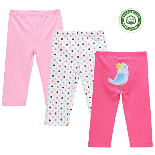 Mother Nest 3-packs Baby Pants (BBT015-12M)