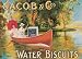 S1068 SMALL JACOB &amp; CO WATER BISCUITS METAL ADVERTISING WALL SIGN RETRO ART