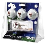 Texas Tech Red Raiders NCAA 3 Ball Gift Pack w/ Cap Tool