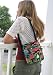 Tropical Fish Original Side pack Tote Fish Design Cross Body Bag GIFT IDEAS for HIM or HER Ladies Women Girls Travelers fits Camcorder, Camera, Binoculars, Travel, Cotton with WATERPROOF LINING UNDERSIDE