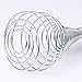 Whitelotous French Coil Whisk - Stainless Steel Spring Wire Whip Cream Egg Beater Gravy Hand Mixer Blender