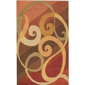 Hypnotic Area Rug, 9'6x13'6, TERRA