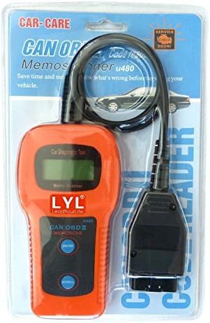 OBD U480 Car Auto Diagnostic Scanner OBD2 OBDII CAN-BUS Code Reader Memoscanner