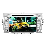 Rupse(TM) Ford Mondeo Focus S-MAX 7 inch DVD Player with GPS Navigation Digital Touchscreen and PIP RDS Bluetooth Ford Mondeo Focus S-MAX Indash DVD Navigation