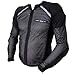 Bohn All-Season Airtex Armored Motorcycle Riding Shirt (Black, XL)