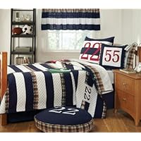 Greenland Home Rugby Bonus Quilt Set, Full/Queen