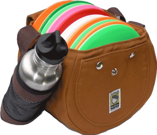 Double NutSac Disc Golf Bag (Brown)