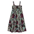 Girls' Xhilaration&reg; Paisley Dress - Brown